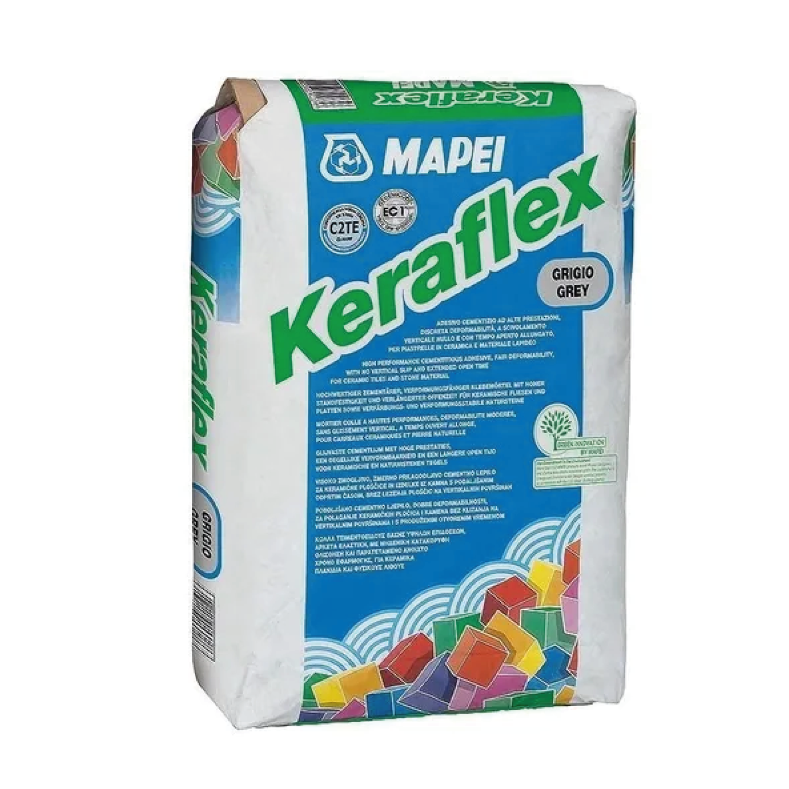 Keraflex grey- pegamento flexible- 25 kg MAPEI – IMPERIO DEL CERAMICO