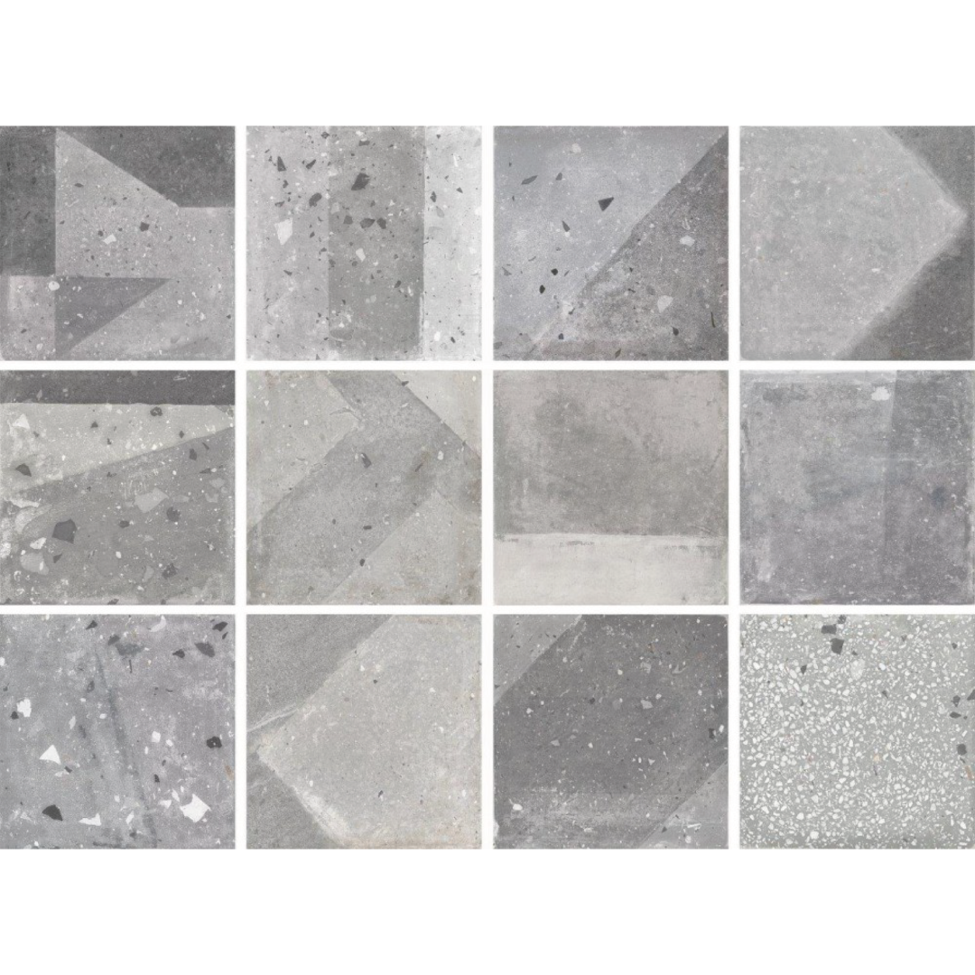 Dune megalos - agnes grey - 20x20 - porcelanato DUNE