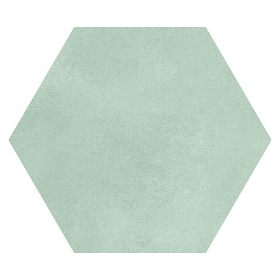 Dune megalos - berlin hexa aquamar - 21.5x25 - porcelanato DUNE