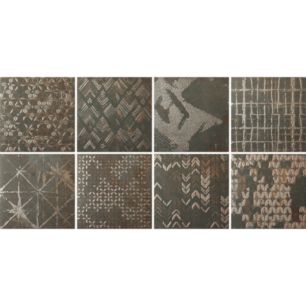 Dune megalos - diurne oxide ethnic - 20x20 - porcelanato DUNE