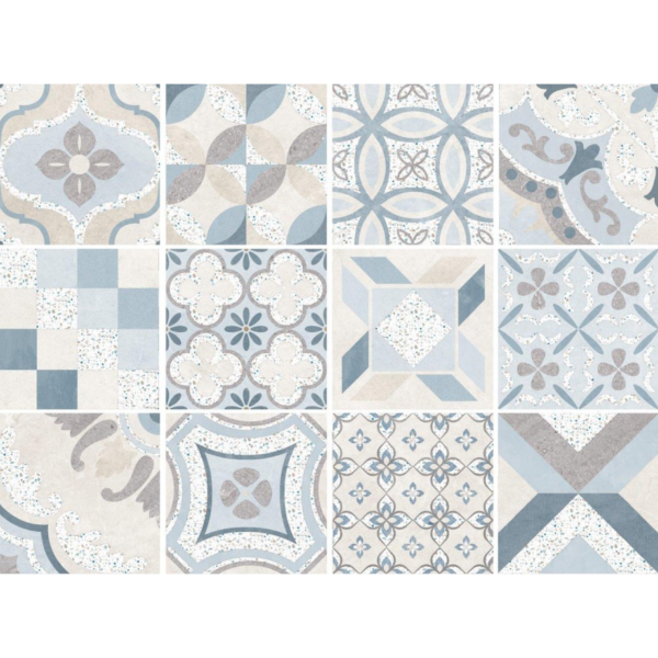 Dune megalos - stella mar azul - 20x20 - porcelanato DUNE