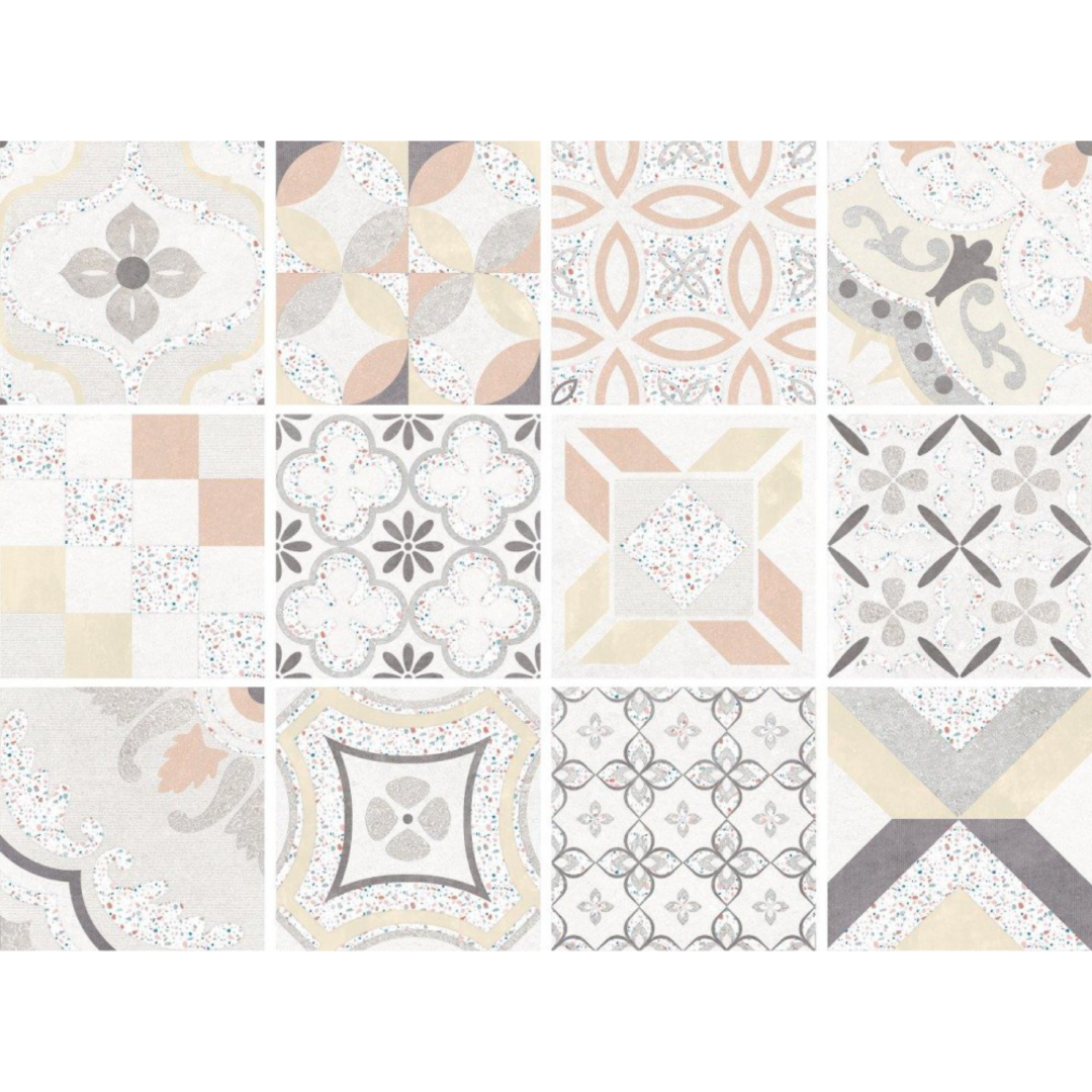 Dune megalos - stella coral - 20x20 - porcelanato DUNE