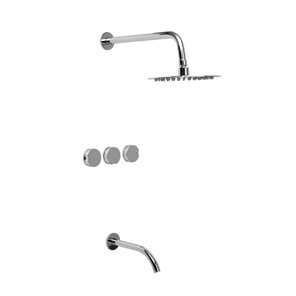 Lounge  - ducha embutir c/ transf- cod 22606 PIAZZA