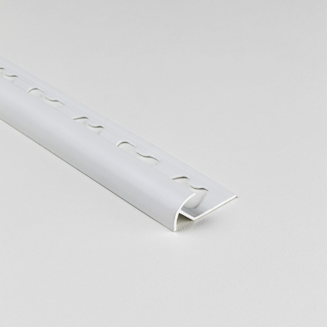 Guardacanto aluminio - blanco - 9 mm MOLDUMET