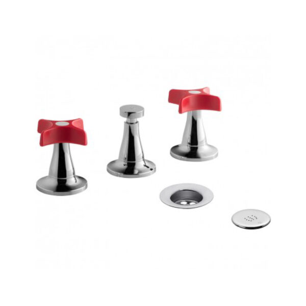 Petalo - juego para bide - 0295/m3-rc - rojo cromo FV
